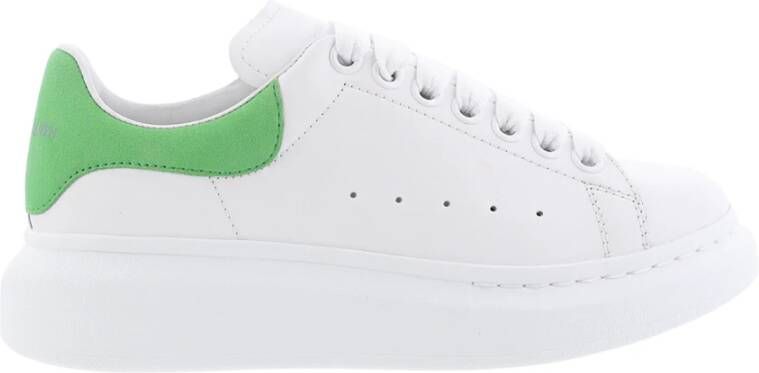 Alexander mcqueen Oversized Sneaker Wit Groen White Dames