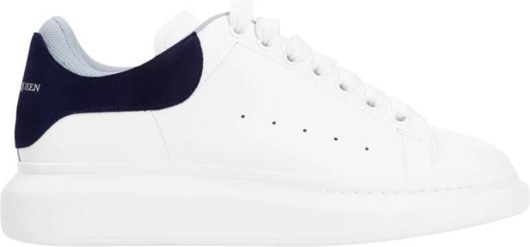 Alexander mcqueen Witte Leren Sneakers Oversized Rubberen Zool White Heren