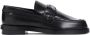 Alexander mcqueen Zwarte Leren Loafers met Metalen Detail Black Dames - Thumbnail 1