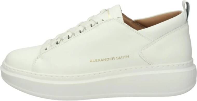 Alexander Smith Eco-Wembley Witte Sneakers White Heren
