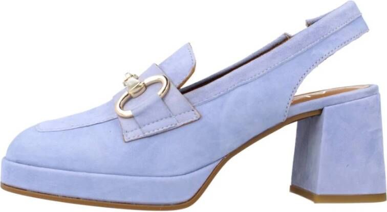Alpe Stijlvolle Comfortabele Loafers Blue Dames
