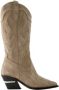 Anine Bing Leather boots Beige Dames - Thumbnail 1