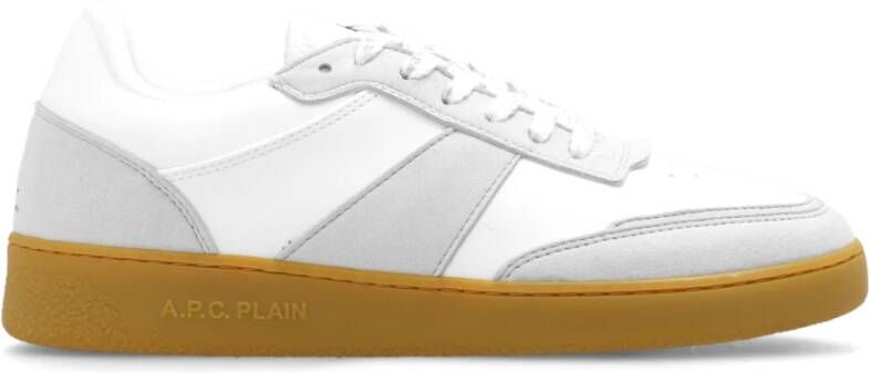 A.p.c. Simpele sneakers White Heren
