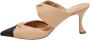 Aquazzura Pre-owned Leather sandals Beige Dames - Thumbnail 1