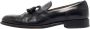 Armani Pre-owned Leather flats Black Heren - Thumbnail 1