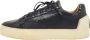 Armani Pre-owned Leather sneakers Black Dames - Thumbnail 1