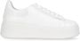 Ash Wit leren platform sneakers White Dames - Thumbnail 1