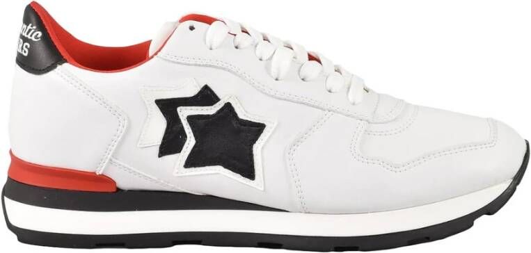 Atlantic stars Witte Rode Sneakers uit de Collectie White Dames