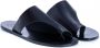 ATP Atelier Platte lederen sandalen met uitgesneden rosa Black Dames - Thumbnail 4