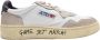 Autry Lage Dames Wit Paarse Sneakers Multicolor Dames - Thumbnail 1