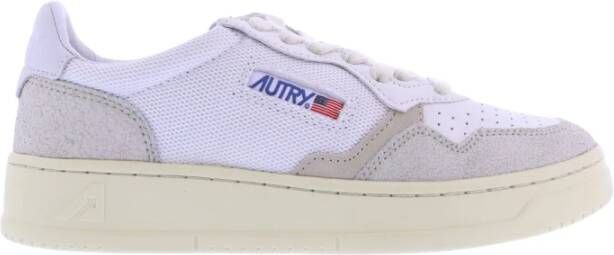 Autry Witte Lage Sneakers voor Dames White Dames