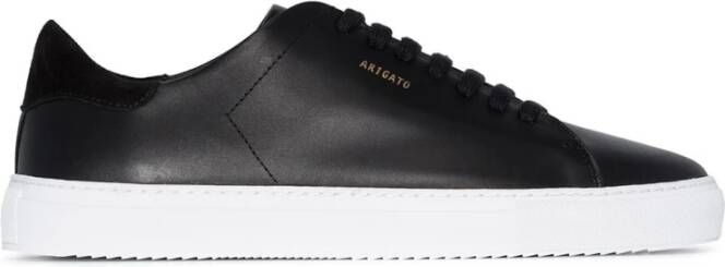 Axel Arigato Zwarte platte schoenen Stijlvol en comfortabel Black Heren
