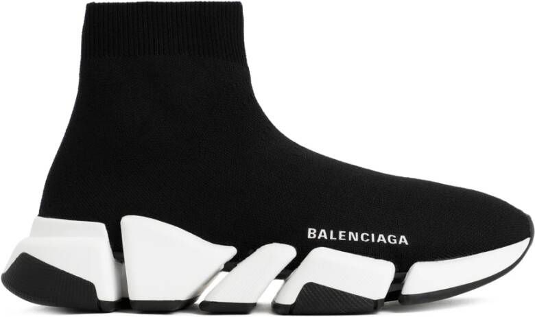 Balenciaga Zwarte Speed 2.0 Sneakers Vrouwen Black Dames