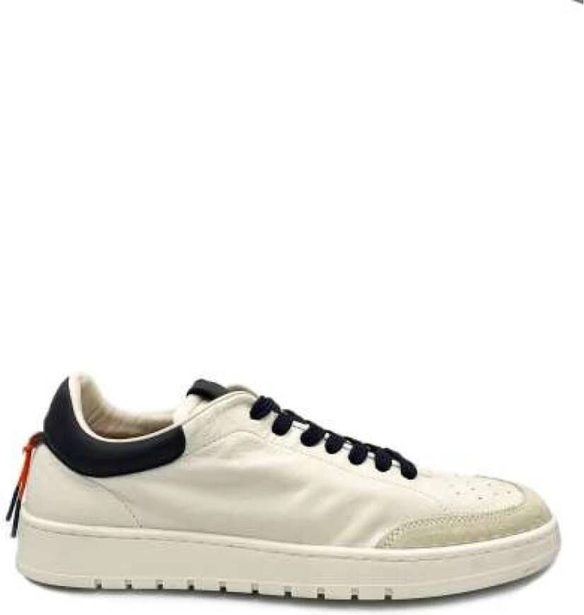 Barracuda Ss23 Kalfsleer Sneakers White Heren