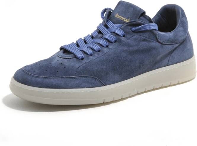 Barracuda Vintage Denim Sneakers Blue Heren
