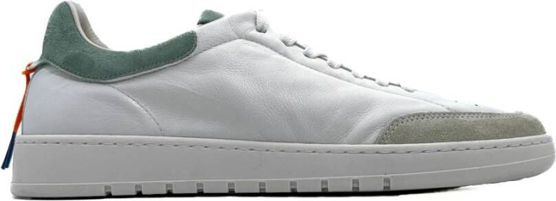 Barracuda Witte Sneaker Lente Zomer 2024 Collectie White Heren
