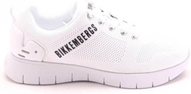 Bikkembergs Heren Textiel Sneakers White Heren