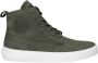 Blackstone Premium Leren Hoge Top Sneaker Green Heren - Thumbnail 2