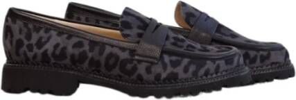 Brunate Zwarte Loafer met Detail Multicolor Dames
