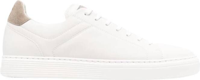 BRUNELLO CUCINELLI Witte Sneakers voor Mannen White Heren