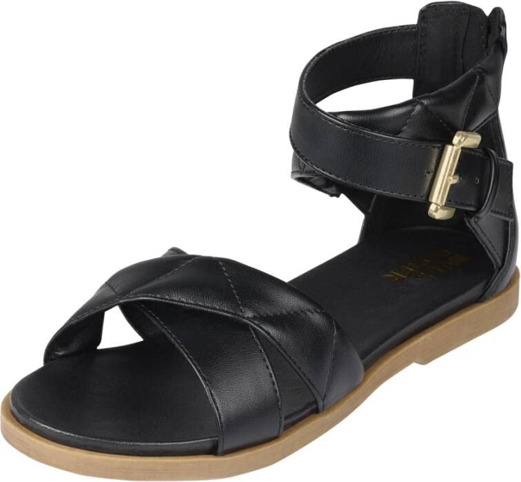Bullboxer Flat Sandals Zwart Dames