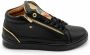 Cash Money Heren Sneakers Prince Full Black CMS98 Zwart Maten: - Thumbnail 2
