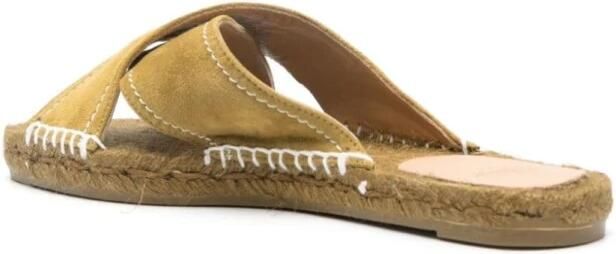 Castañer Stijlvolle Sandalen voor Zomeroutfits Green Dames