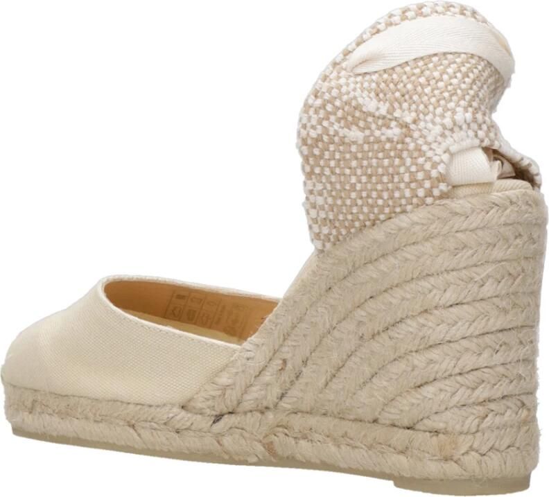 Castañer Verhoog je zomerse stijl met hoge hak sandalen White Dames