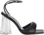 Chiara Ferragni Collection Puffy Black High Heel Sandals Black Dames - Thumbnail 1