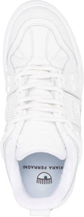 Chiara Ferragni Collection Witte Logomania Low-Top Sneakers White Dames