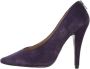 Chloé Pre-owned Velvet heels Purple Dames - Thumbnail 1