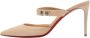Christian Louboutin Pre-owned Leather sandals Beige Dames - Thumbnail 1