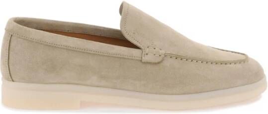 Church's Suede Lyn Moccas Loafers Beige Dames