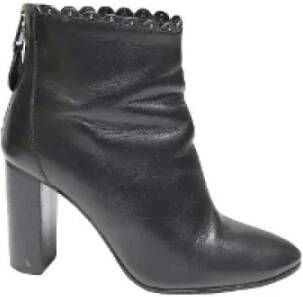 Coach Pre-owned Leather heels Black Dames