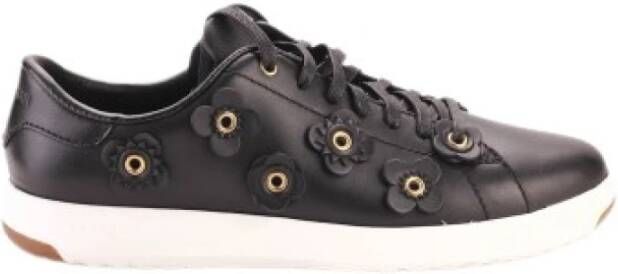 Cole Haan Leren Modieuze Sneakers Black Dames