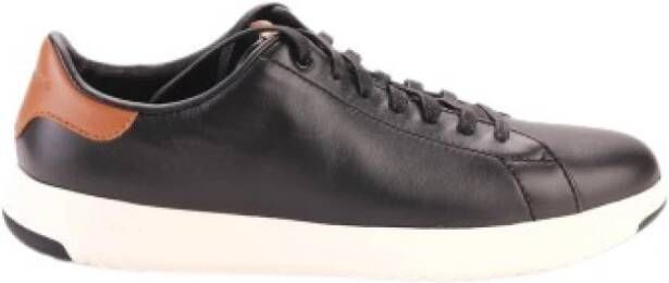 Cole Haan Leren Sneakers voor Mannen Black Heren