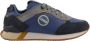 Colmar Blauwe Platte Sneakers met Iconisch Logo Blauw Heren - Thumbnail 1
