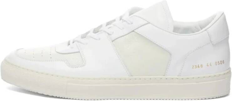 Common Projects Witte Lage Sneakers White Heren