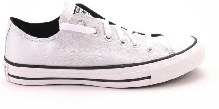 Converse Canvas Sneakers Gray Dames