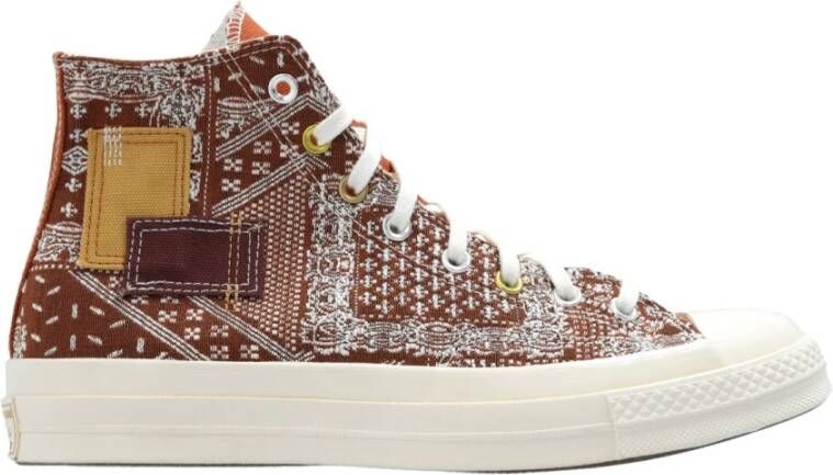 Converse Chuck 70 Patchwork Sneakers Brown Dames