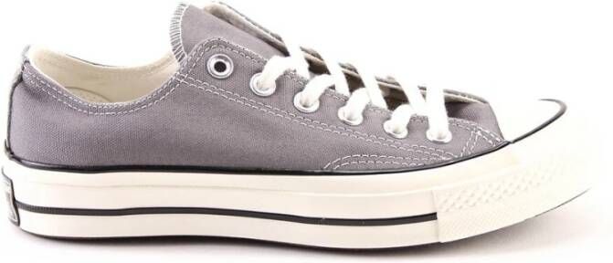 Converse Vintage Style Canvas Sneakers Gray Dames