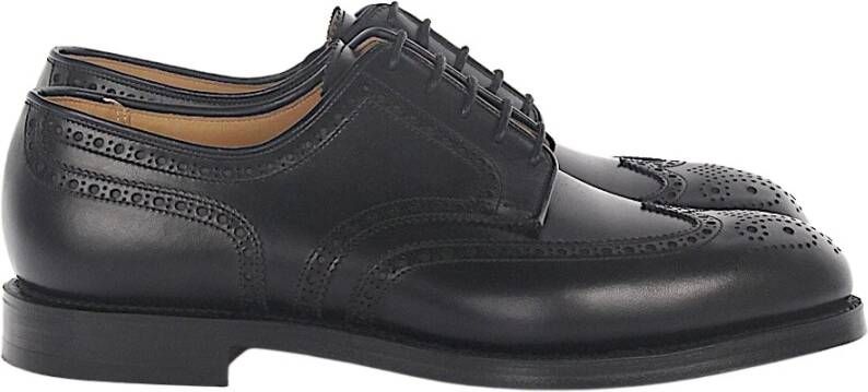 Crockett & Jones Laced Shoes Black Heren