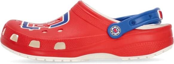 Crocs LA Clippers Classic Clog Blauw Red Heren