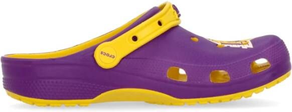 Crocs Lakers Classic Clog Sunflower Purple Heren