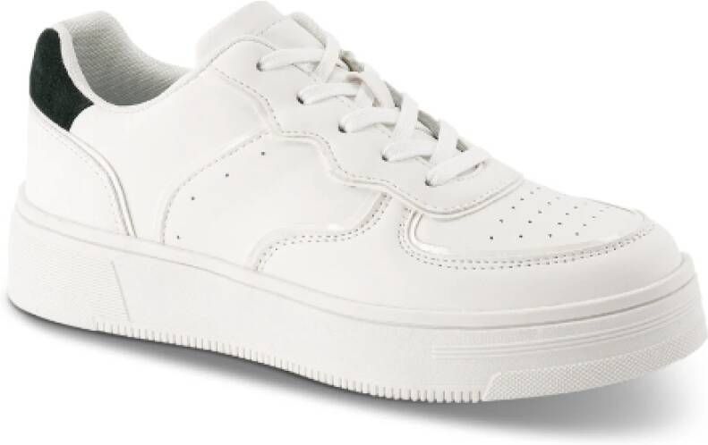 Cult Trendy Tennis-geïnspireerde Sneakers White Dames