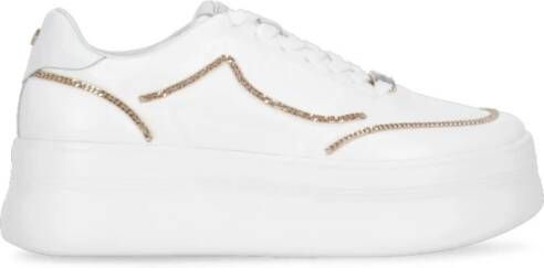 Cult Witte Leren Sneakers voor Vrouwen White Dames