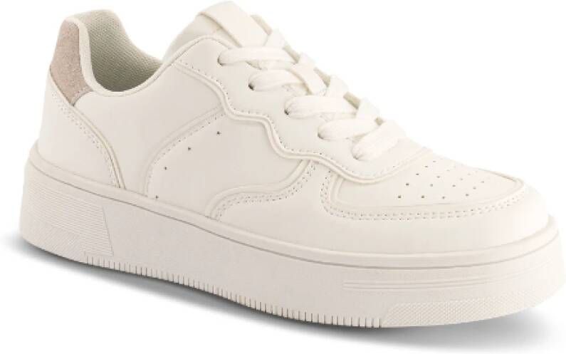 Cult Witte Sneakers van Faux Leer voor Vrouwen White Dames