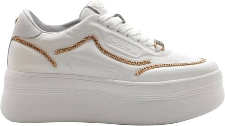 Cult Witte Leren Sneakers voor Vrouwen White Dames