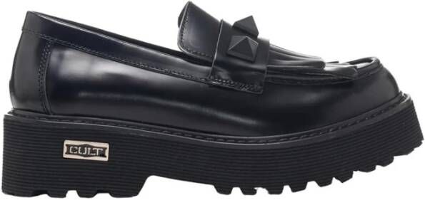 Cult Zwarte platte schoenen voor dames Black Dames