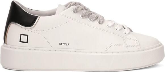 Date Lage Sneakers W441-SF-CA-WB SFERA CALF-WHITE BLACK